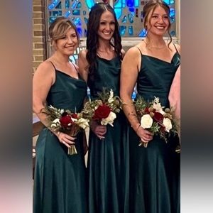 Birdy Gray Emerald Dress XS like NEW